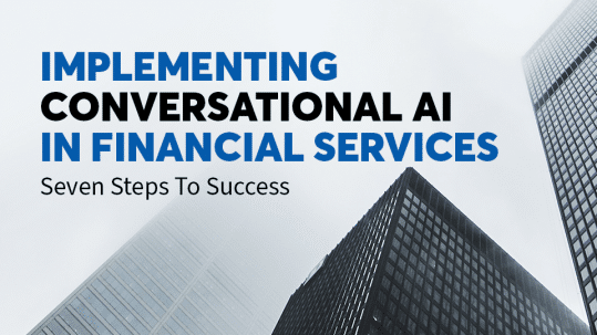 AI virtual assistant for financial services